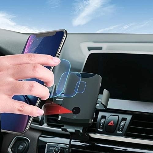 Wireless Car Charger Phone Holder with Auto Clamp Mount