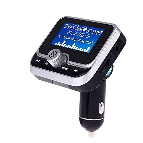 ZEFLMXS Car Kit Handsfree FM Transmitter MP3 Player Charger Audio Receiver