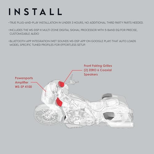 Front Speaker Kit for Harley Street & Road Glide 2014–2023