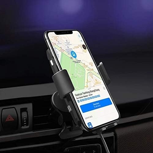 Wireless Car Charger Phone Holder with Auto Clamp Mount