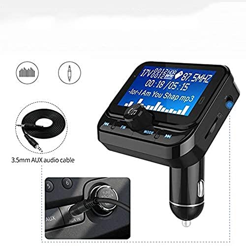 ZEFLMXS Car Kit Handsfree FM Transmitter MP3 Player Charger Audio Receiver