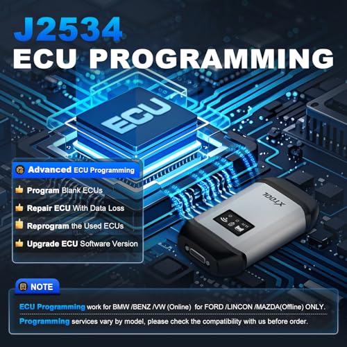 J2534 ECU Programming Scanner with Topology Mapping & ECU Coding