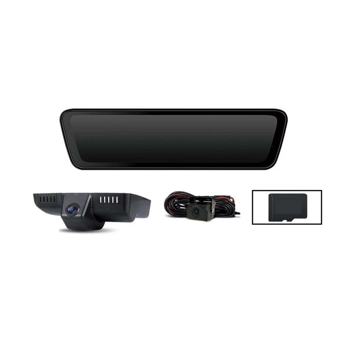 8.2" Smart Rearview Mirror Dash Cam with 1080P Backup Camera for Toyota Camry