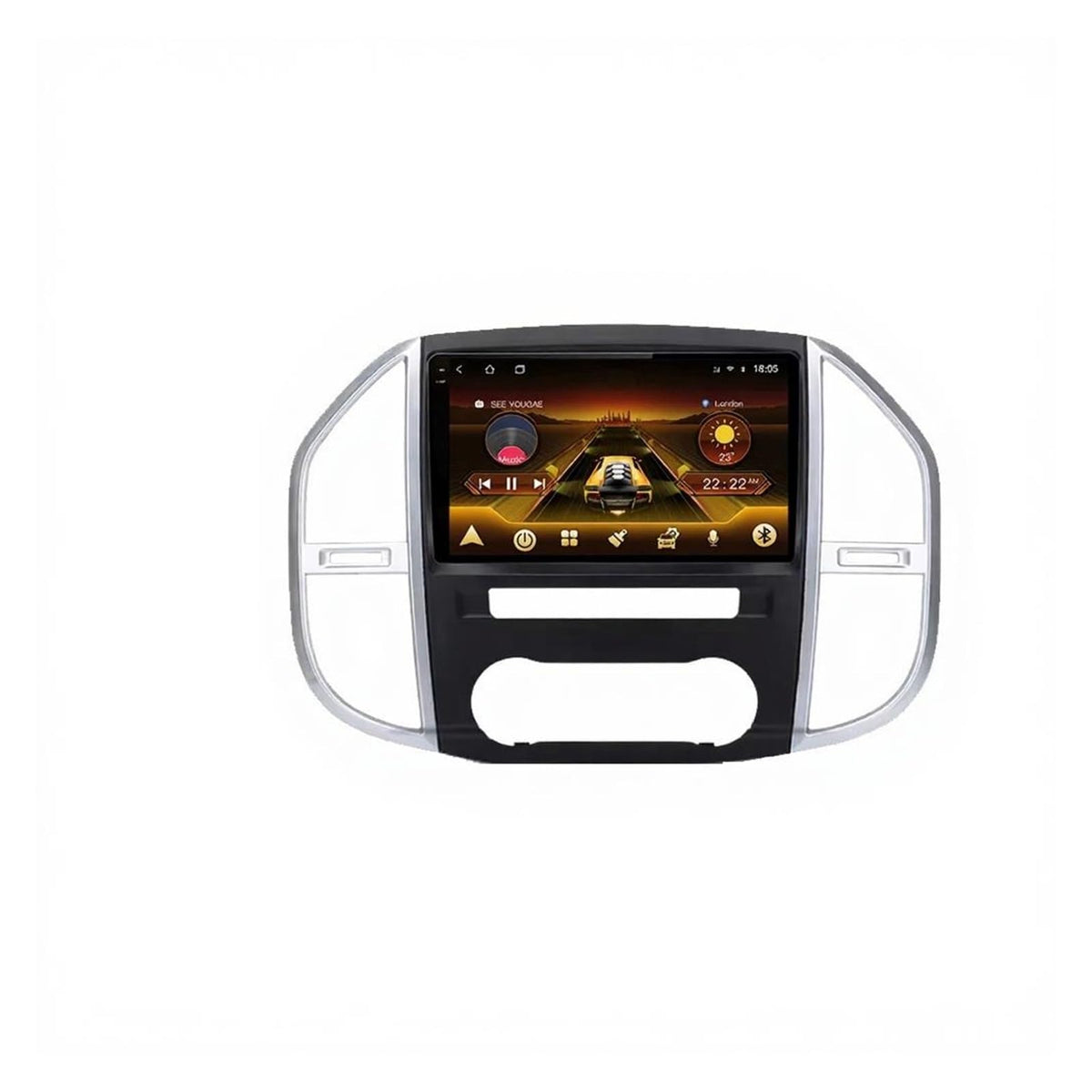 Android 15 CarPlay Stereo for Mercedes-Benz Vito W447 2014–2020