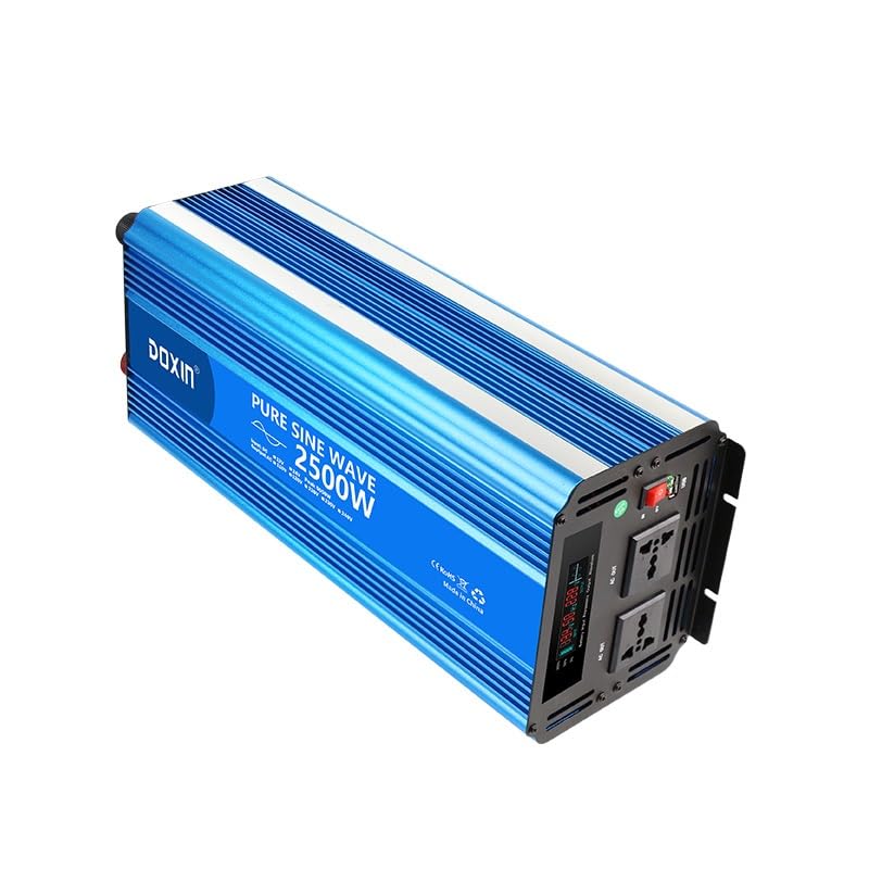 12V/24V Power Inverter with USB Ports & AC Outlet