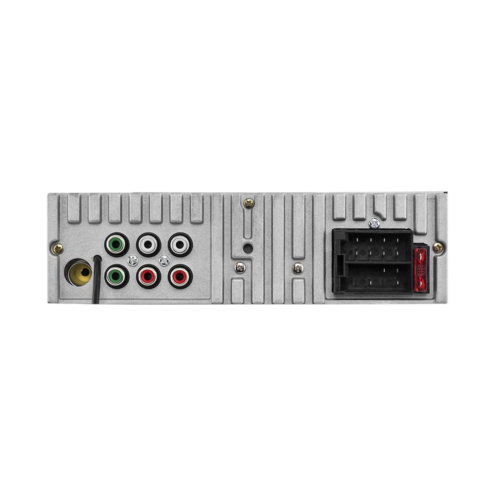 Single DIN Bluetooth Digital Media Receiver with Dual USB & Quick Charge