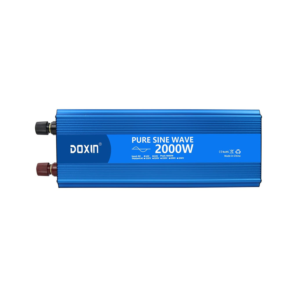 12V/24V Power Inverter with USB Ports & AC Outlet
