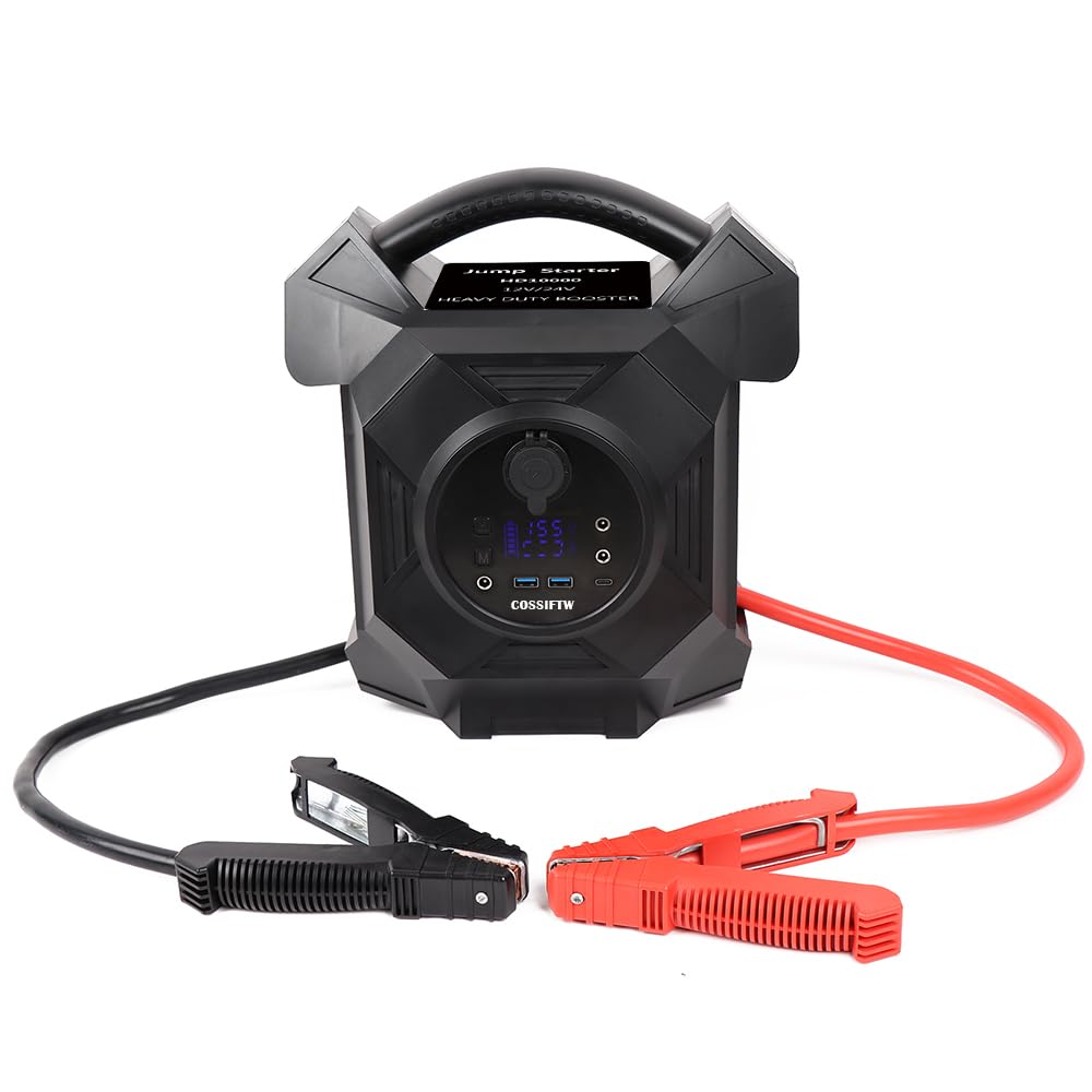 12/24V Heavy Duty Jump Starter with USB & DC Ports