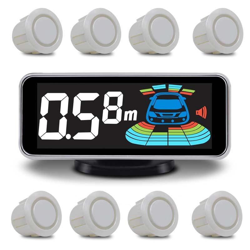 8-Sensor Car Reverse Parking Radar System