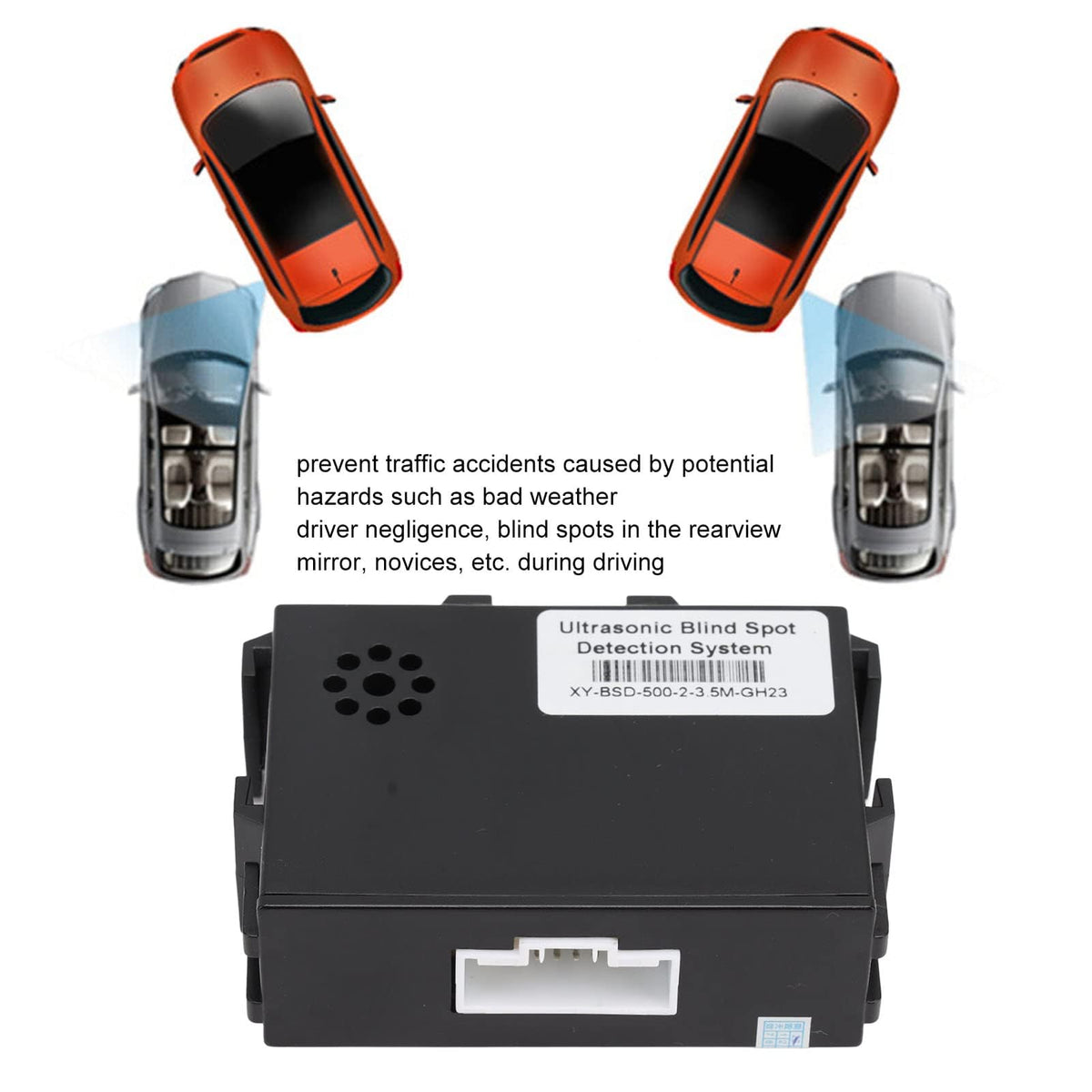 Blind Spot Monitoring Sensor with Lane Change & Reversing Assist