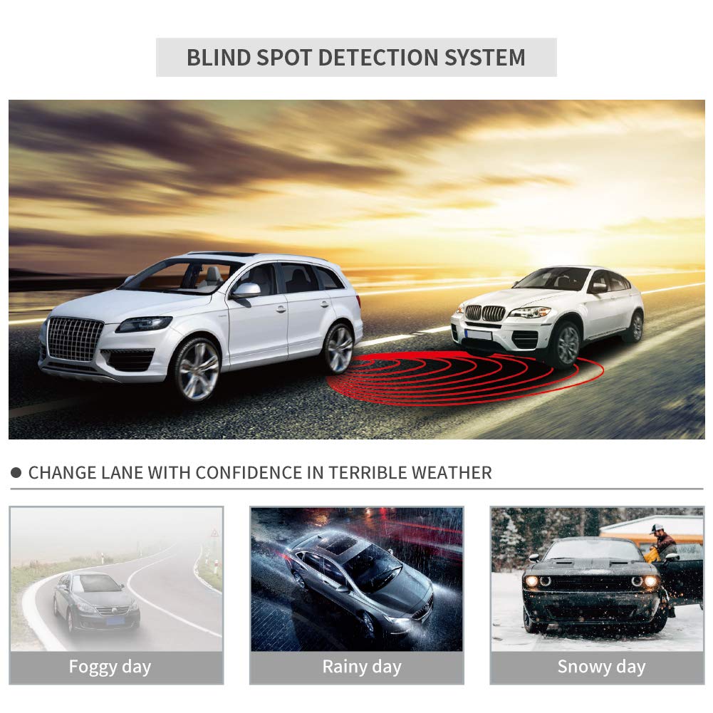 24GHz Car Blind Spot Monitoring & Alert System