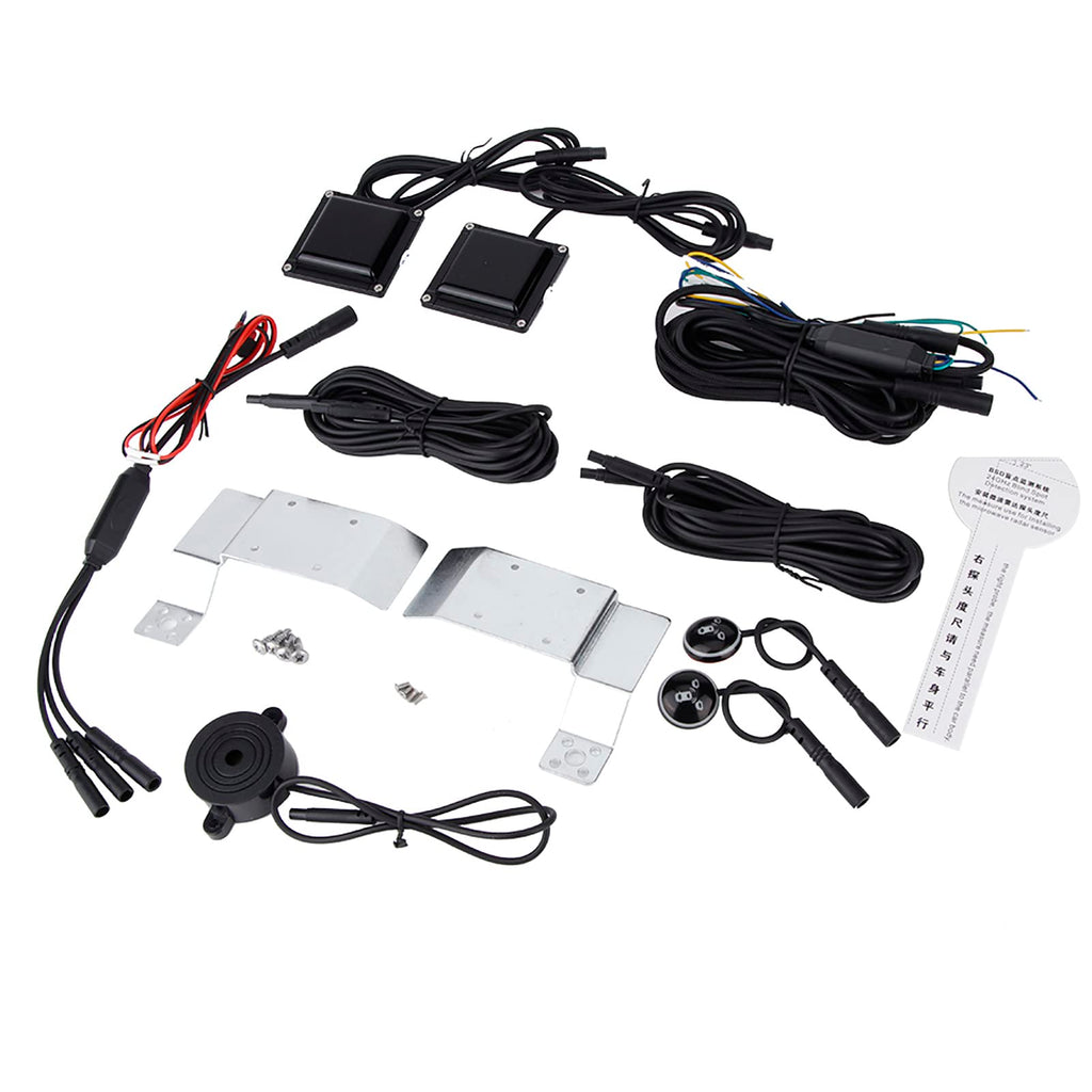24GHz Blind Spot Monitoring System with Lane Change & Rear Traffic Alert