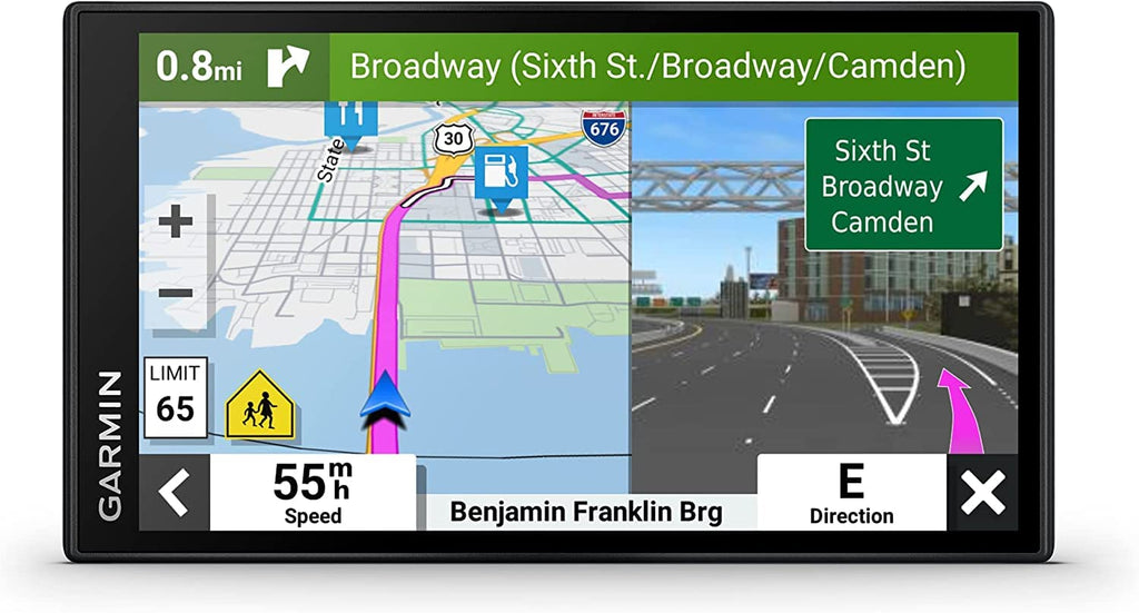 6" Glass Screen Car GPS Navigator