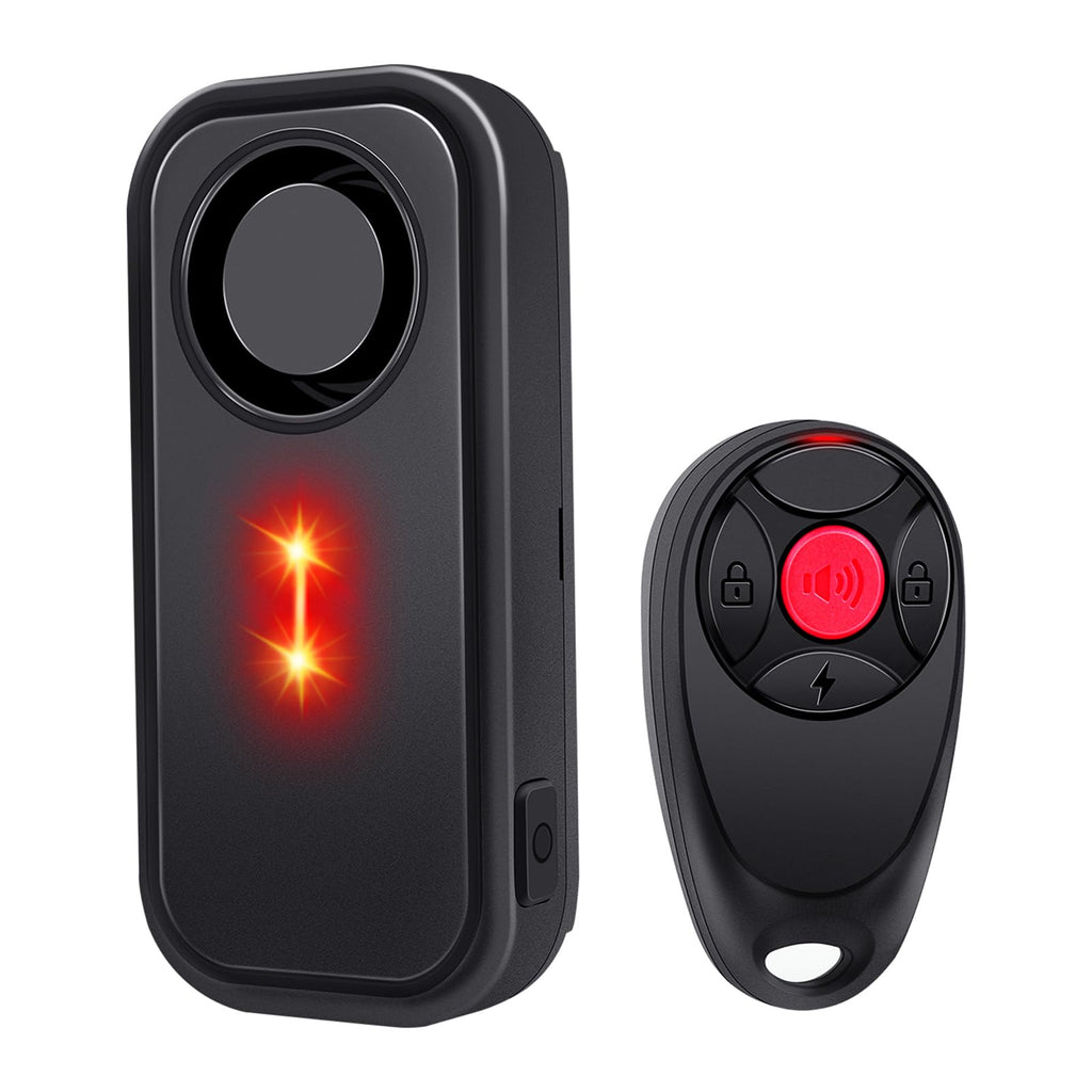 KCMYTONER 113dB Bike Alarm with Remote
