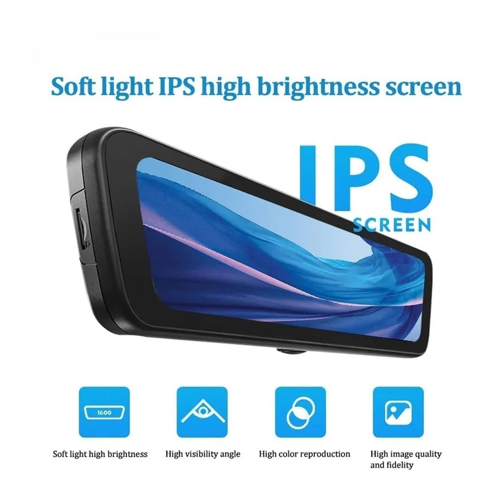 8.2" Smart Rearview Mirror Dash Cam with 1080P Backup Camera for Toyota Camry