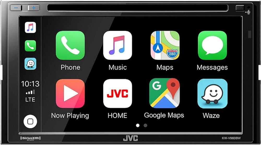 6.8" Double DIN Car Stereo with Wireless CarPlay & Android Auto