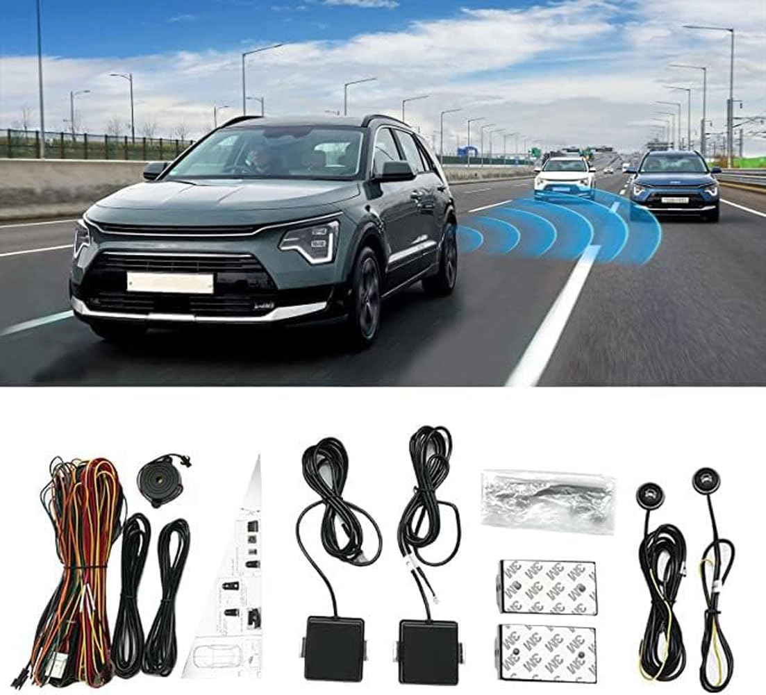 77GHz Blind Spot Monitoring System with Lane Change & Parking Assist