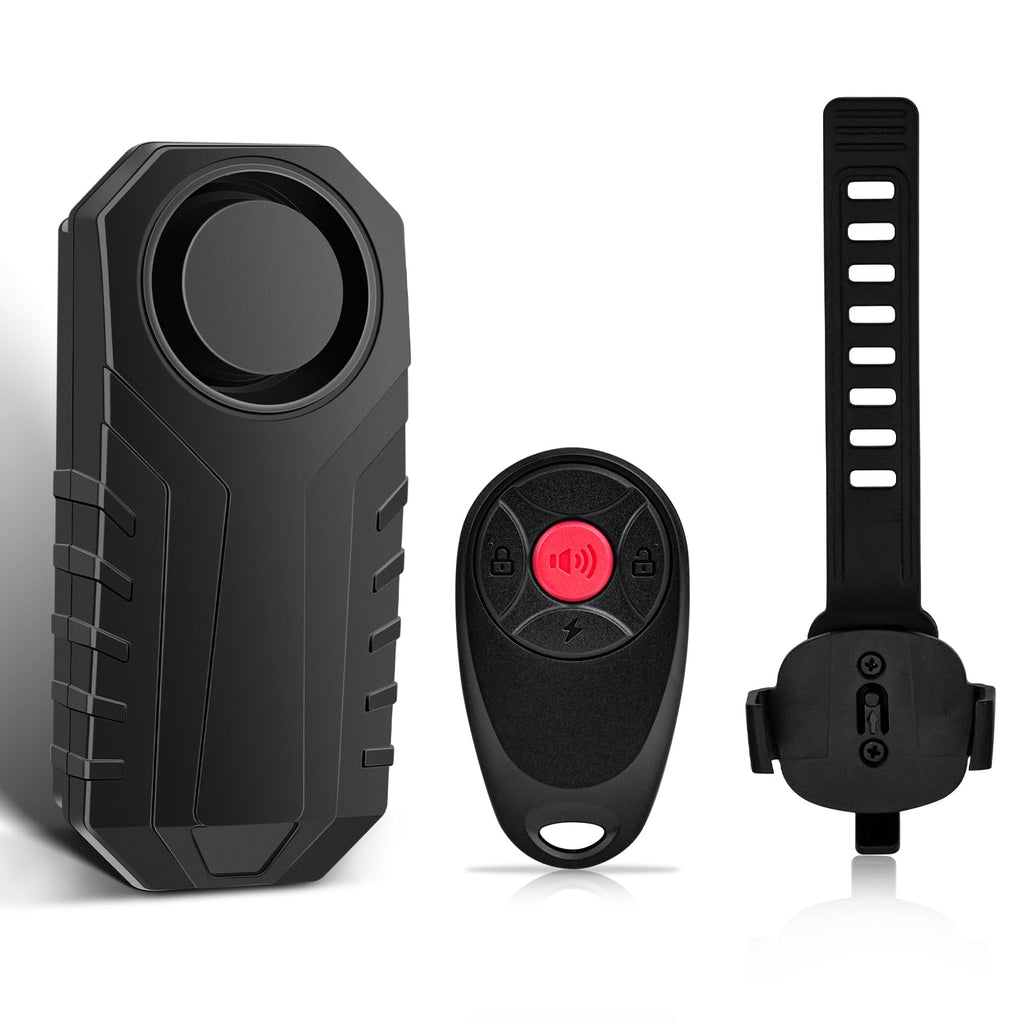 KCMYTONER 113dB Bike Alarm with Remote