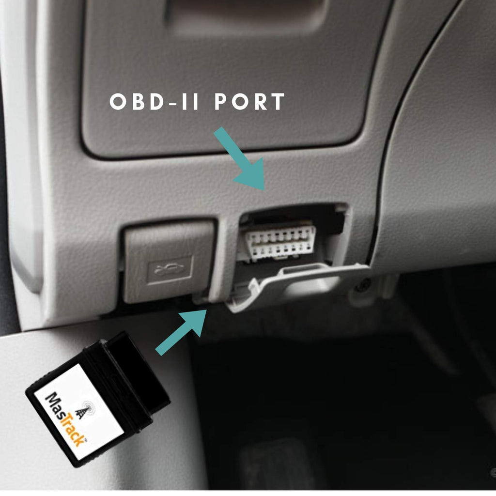 MasTrack MT-OBD Live GPS Vehicle Tracker with Engine Diagnostics