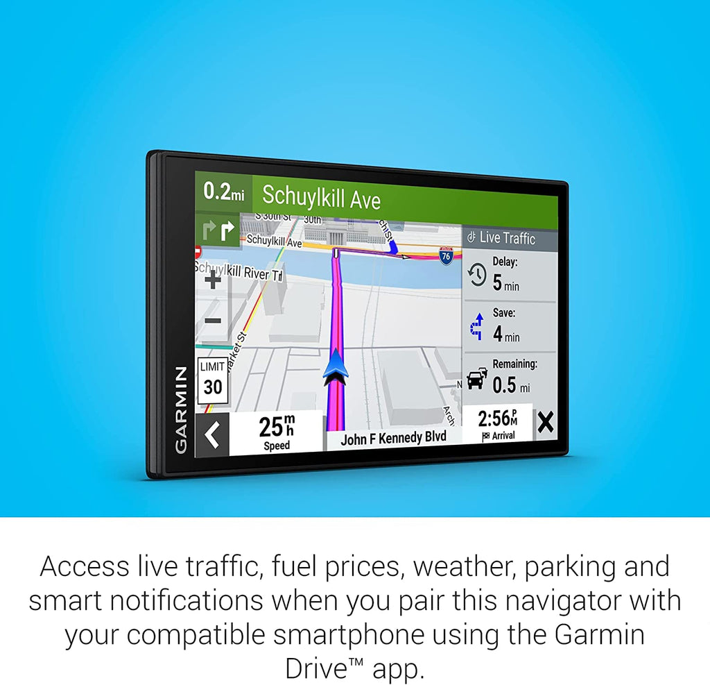 6" Glass Screen Car GPS Navigator