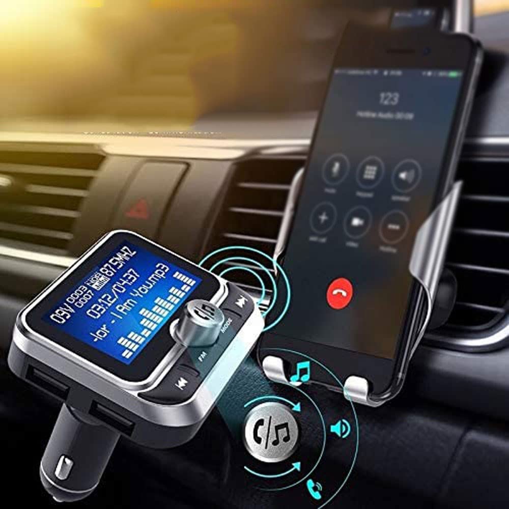 Quick Charge Car FM Transmitter & MP3 Player