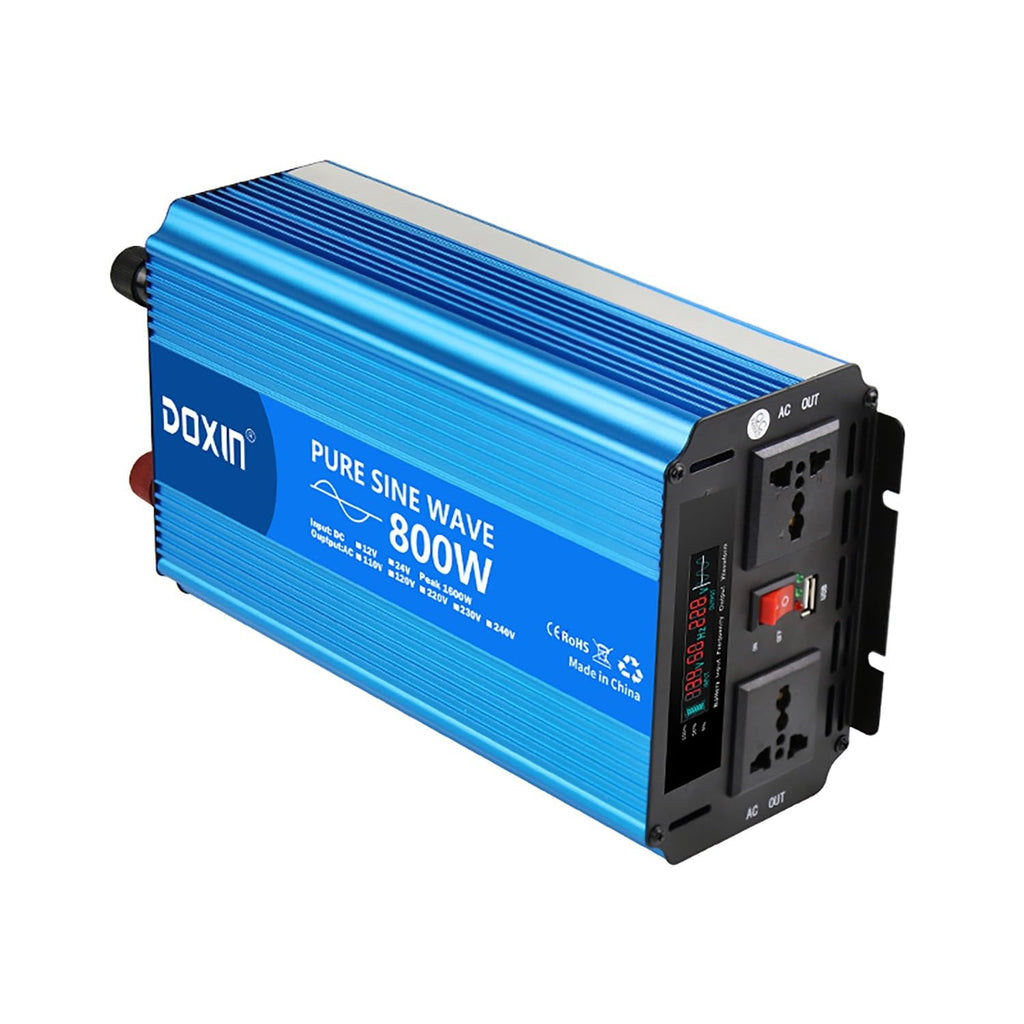 12V/24V Power Inverter with USB Ports & AC Outlet