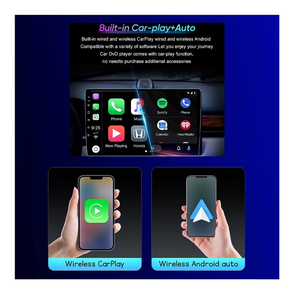 9" CarPlay Stereo for Nissan Versa/Note 2013–2017