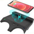 15W Wireless Car Charger with Dual USB Ports for BMW 5/6 Series 2017–2021