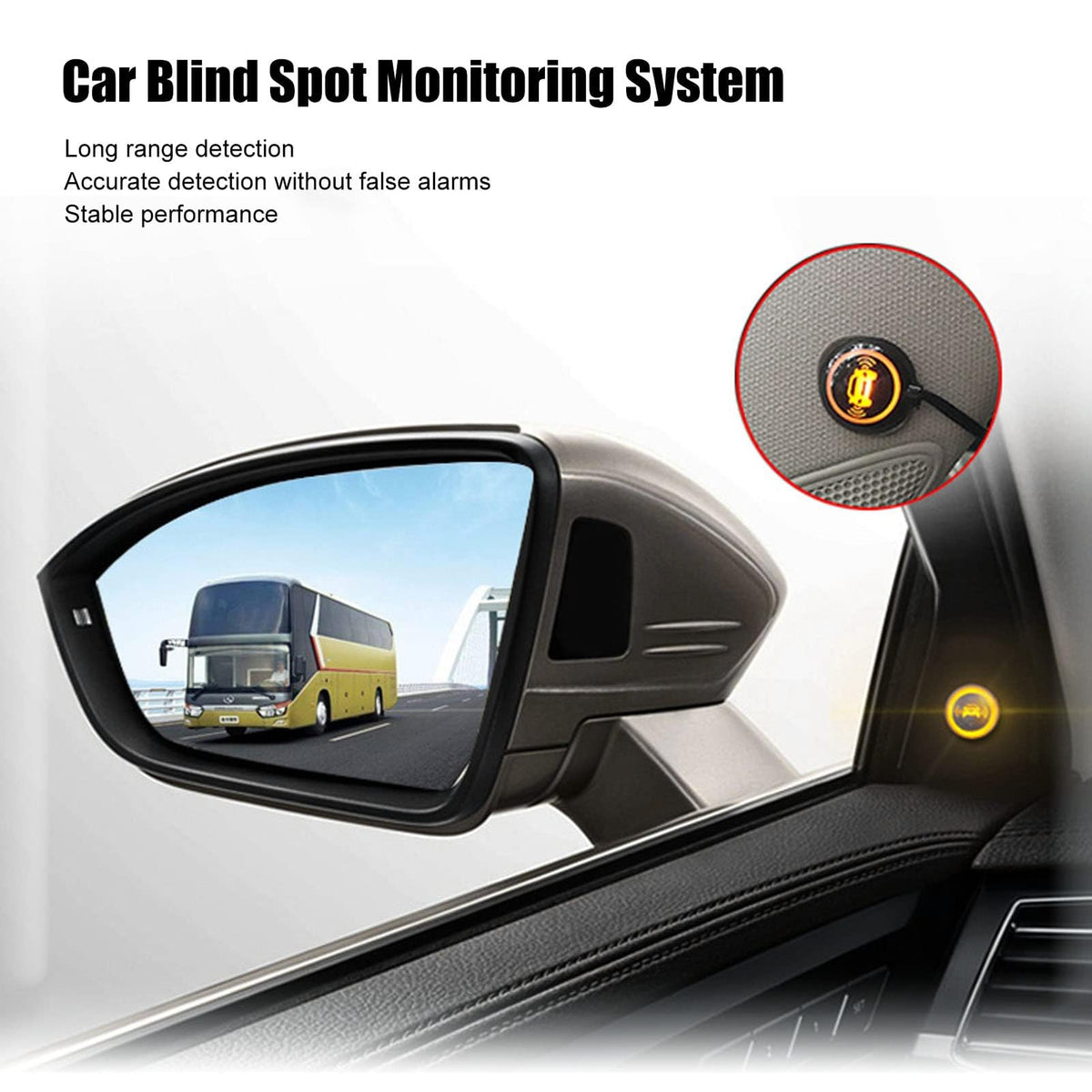 Blind Spot Monitoring Sensor with Lane Change & Reversing Assist