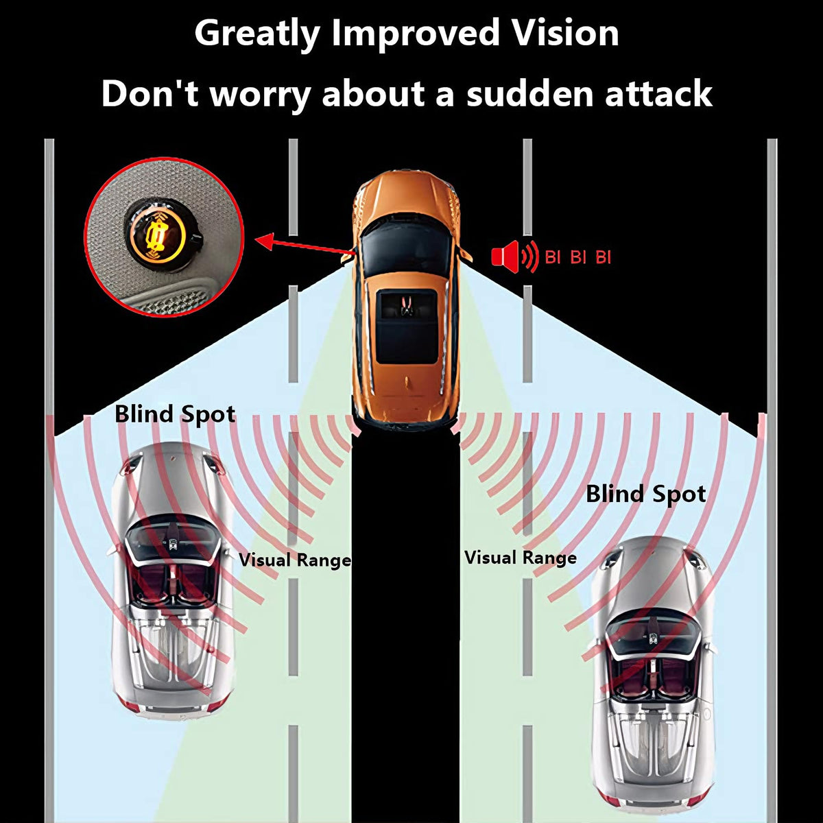 Riloer BSD Radar Monitoring Detection Kit