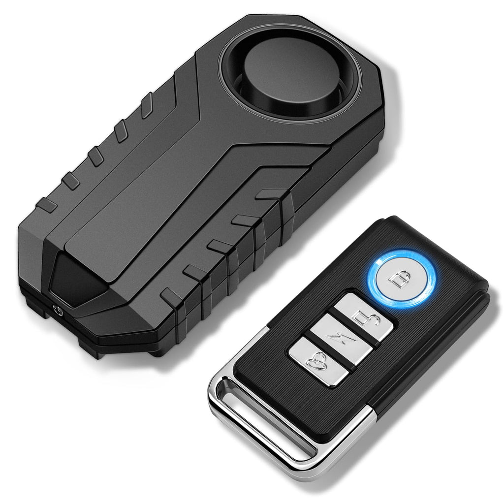 KCMYTONER 113dB Bike Alarm with Remote