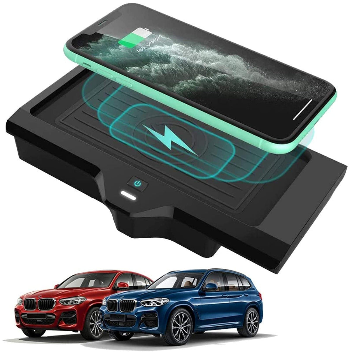 15W Wireless Car Charger for Volvo XC Series 2016–2021