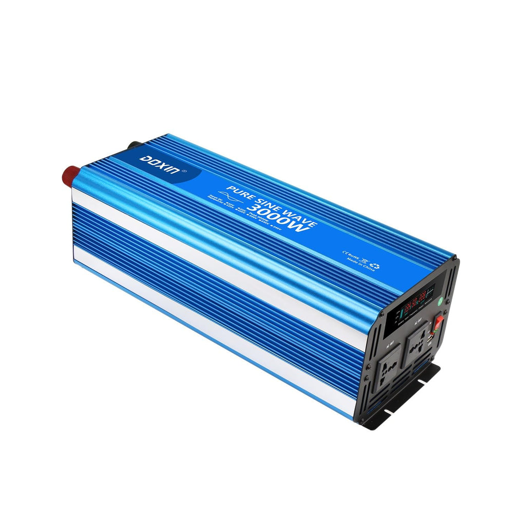 12V/24V Power Inverter with USB Ports & AC Outlet