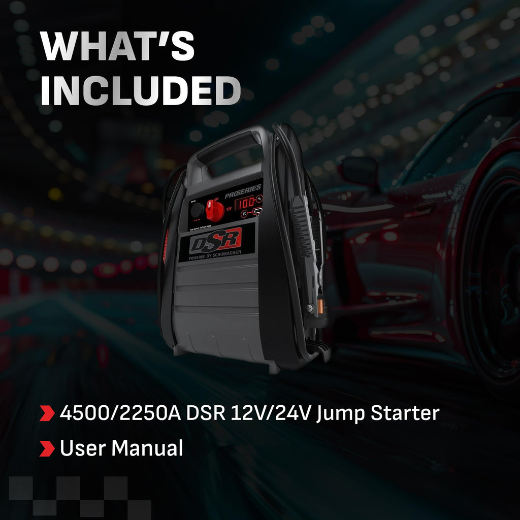 Schumacher DSR ProSeries Peak Amp Jump Starter