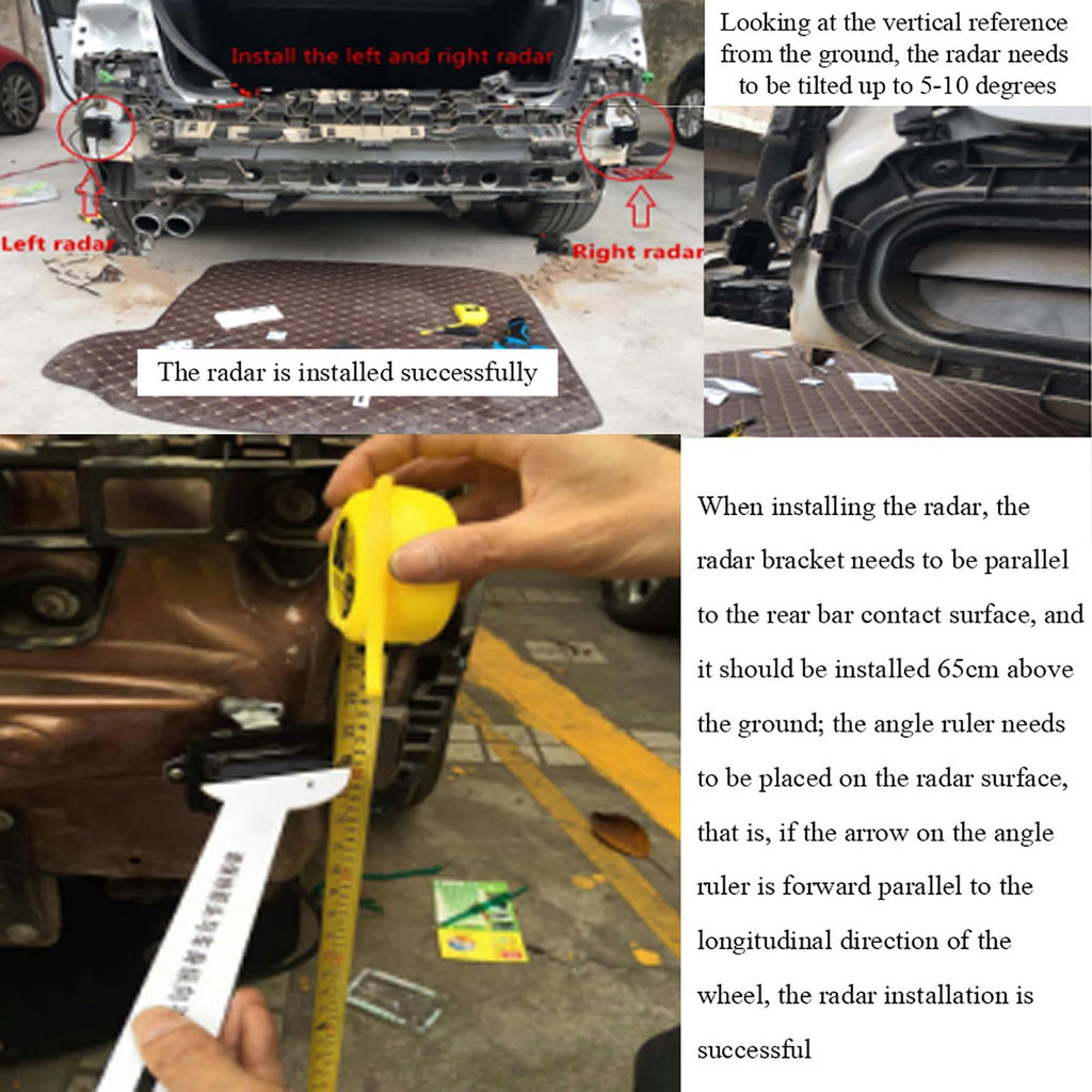 24GHz Blind Spot Monitoring System with Lane Change & Rear Traffic Alert