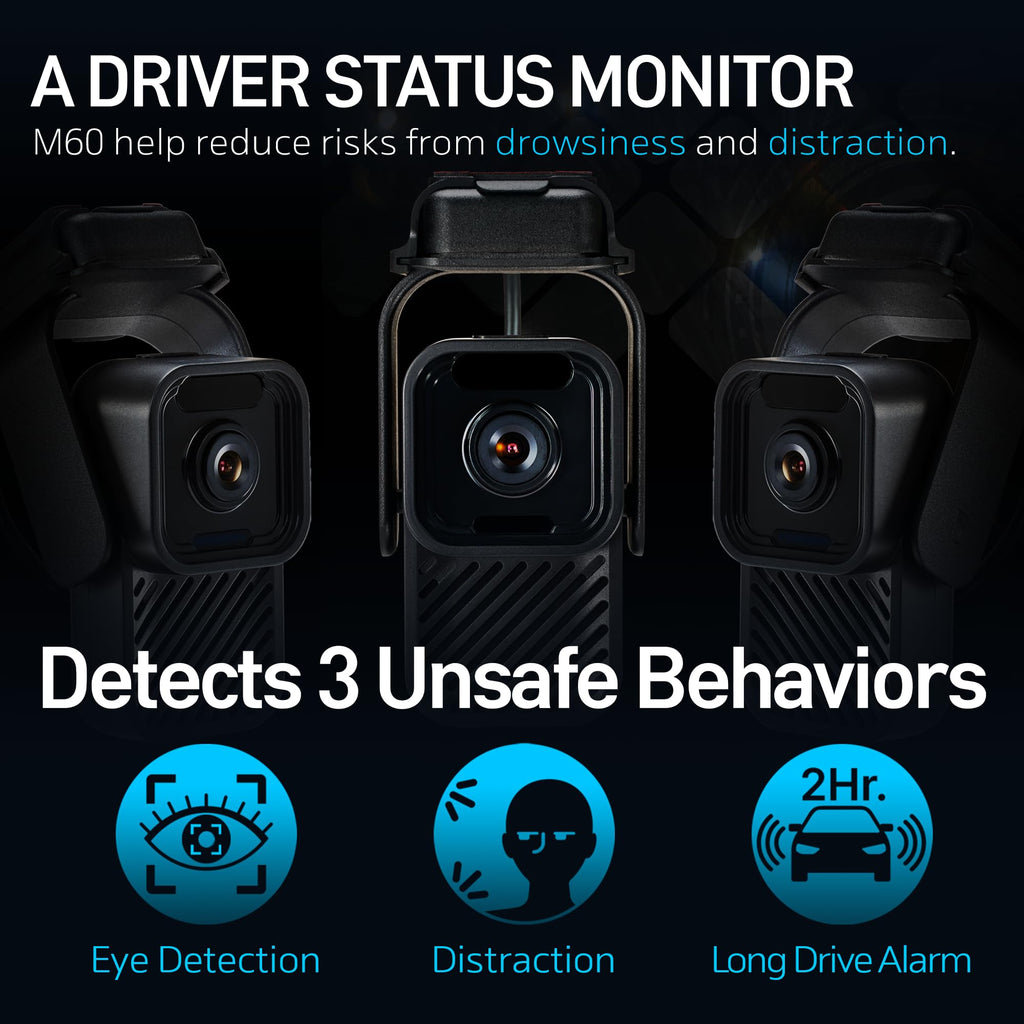 MOVON M60 Driver Fatigue Alarm, Drowsiness & Distraction Alerts