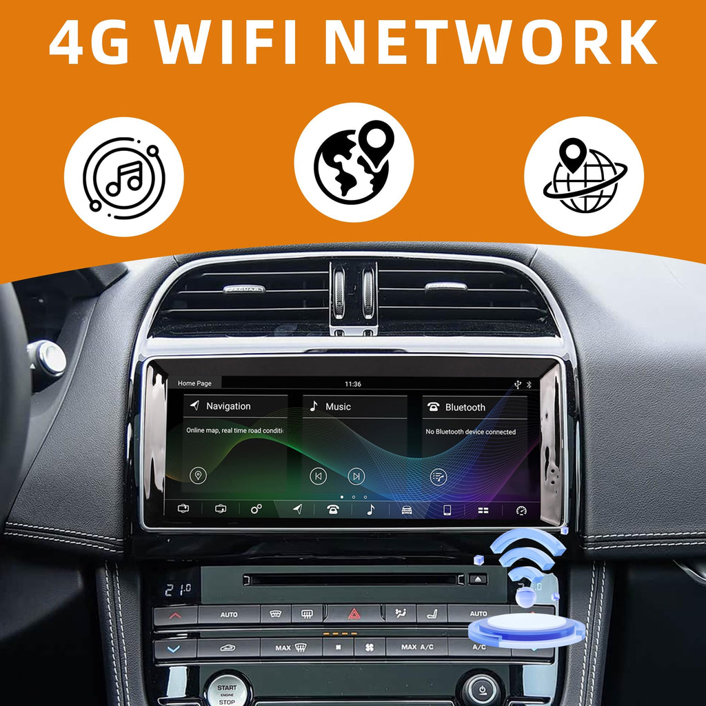 Car Stereo for Jaguar F-PACE 2016-2019