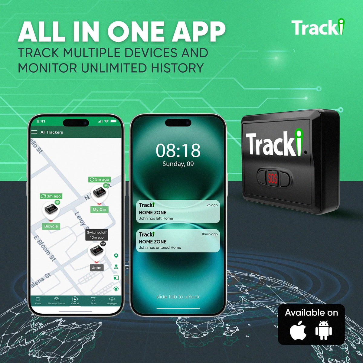 Mini 4G LTE GPS Tracker for Vehicles
